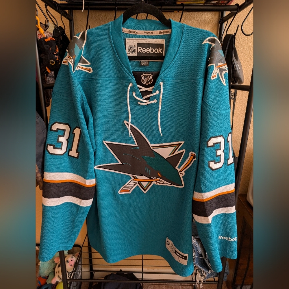 San Jose Sharks Reebok jersey
